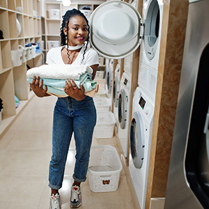 Wash and fold laundry service in VGC, Ikota Lagos for everyday clothes